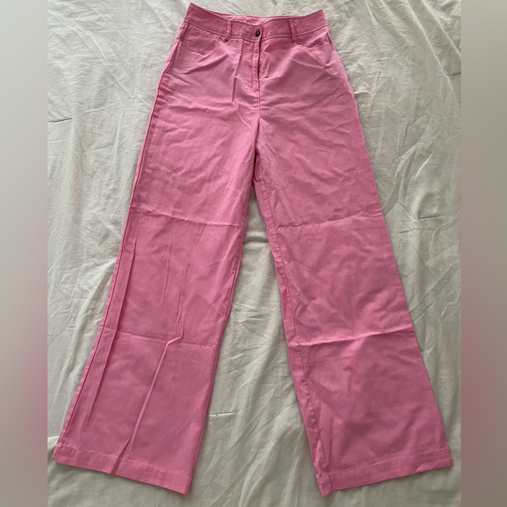 Pink dress pants